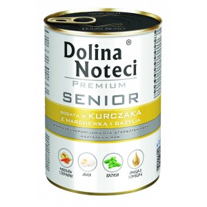 DOLINA NOTECI Premium Senior - Kurczak Marchew Bazylia