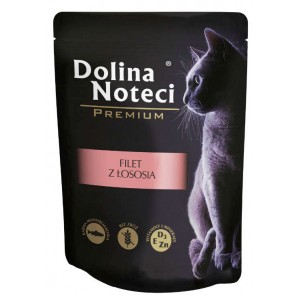 DOLINA NOTECI - Filet z łososia dla kota 85g (saszetka)