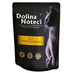 DOLINA NOTECI - Filet z kurczaka dla kota 85g (saszetka)