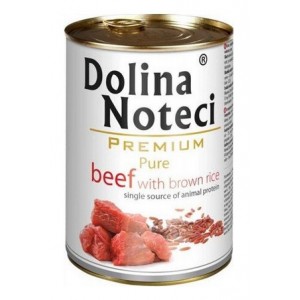 DOLINA NOTECI Premium Pure - Wołowina z ryżem brązowym