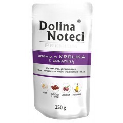 DOLINA NOTECI Premium - Bogata w królika z żurawiną (Saszetka)