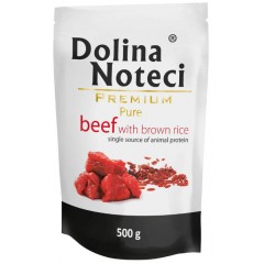 DOLINA NOTECI Premium Pure - Wołowina z ryżem brązowym (Saszetka)