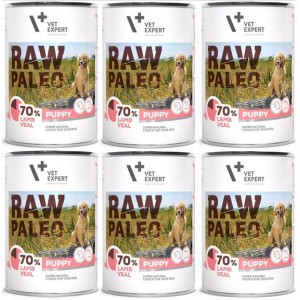 RAW PALEO Puppy Lamb and Veal 400g