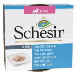SCHESIR Puppy Tuńczyk z aloesem (puszka)