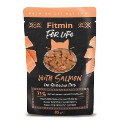 FITMIN For Life Cat Sterilized Salmon