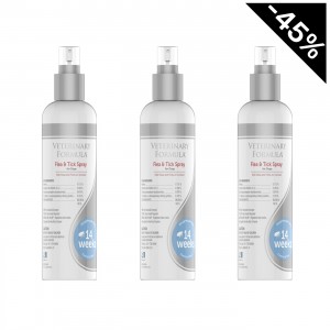 VFCC Spray przeciw pchłom i kleszczom 237 ml PROMOCJA 3 sztuki