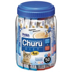 INABA CAT CHURU Diet tuna/chicken 50x 14g (700g)