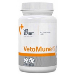 VETEXPERT VetoMune - wspomaga układ odpornościowy - 60 tabletek