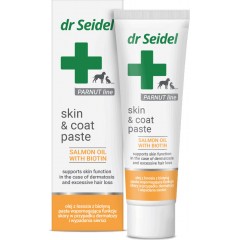 DR SEIDEL Skin and Coat paste - wspomagająca na dermatozy i wypadanie sierści 105 g