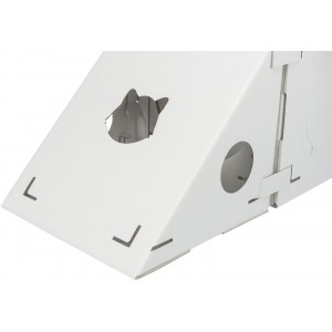 TRIXIE Finca Felice Domek kartonowy dla kota 125 x 62 x 62 cm - biały