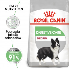 ROYAL CANIN CCN Medium Digestive Care 12kg PROMO Uszkodzenie ubytek