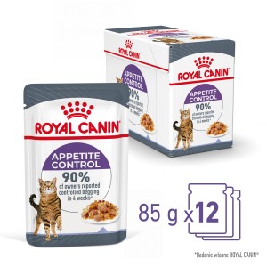 ROYAL CANIN Appetite Control Care karma mokra w galaretce dla kotów dorosłych uporczywie domagających się jedzenia 85g