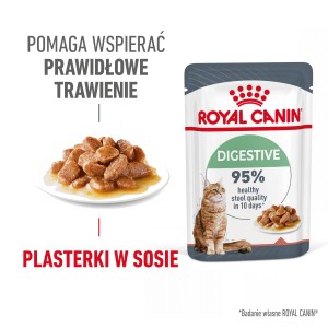 ROYAL CANIN Digestive Care karma mokra w sosie dla kotów dorosłych, wrażliwy przewód pokarmowy