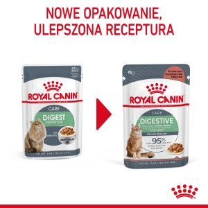 ROYAL CANIN Digestive Care karma mokra w sosie dla kotów dorosłych, wrażliwy przewód pokarmowy