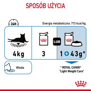 ROYAL CANIN Light Weight Care karma mokra w galaretce dla kotów dorosłych, z tendencją do nadwagi