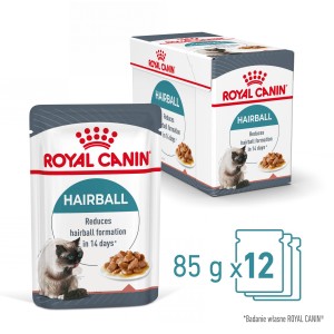 ROYAL CANIN Hairbal Care w sosie karma mokra w sosie dla kotów dorosłych, eliminacja kul włosowych