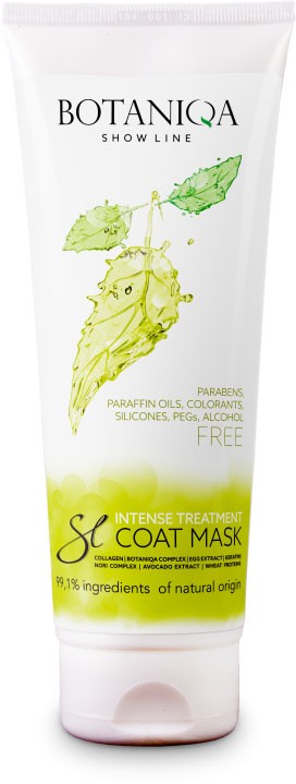 Botaniqa Show Line Intense Treatment Coat Mask – Kollagen-Keratin Haarmaske Für Glanz & Geschmeidigkeit