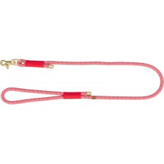 TRIXIE Soft Rope Smycz dla psa - czerwony/kremowy