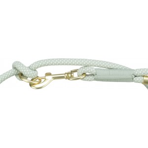 TRIXIE Soft Rope Smycz regulowana dla psa - szałwiowy/miętowy
