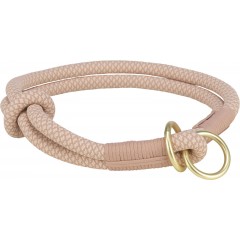 TRIXIE Soft Rope Obroża zaciskowa dla psa - różowy/jasnoróżowy