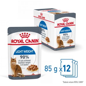 ROYAL CANIN Light Weight Care karma mokra w sosie dla kotów dorosłych, z tendencją do nadwagi