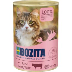BOZITA z wołowiną - mokra karma dla kotów 400g (puszka)