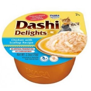 INABA CAT Dashi Delights Chicken Scallop