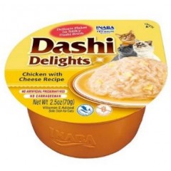 INABA CAT Dashi Delights Chicken Cheese 70g