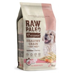 RAW PALEO Healthy Grain Salmon and Barley Puppy