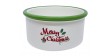 BARRY KING Miska ceramiczna dla psa Merry Christmas 16 x 6 cm - zielona