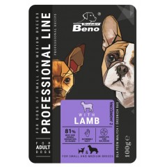 SUPER BENO DOG Lamb z jagnięciną 100g (saszetka)