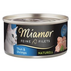 MIAMOR Feine Filets Naturelle w sosie własnym - tuńczyk i krewetki