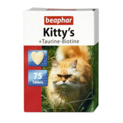BEAPHAR Kitty's Taurine - Biotine 75 szt. PROMO Wyprzedaż