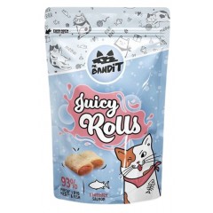 MR. BANDIT Cat Juicy Rolls with Salmon - Łosoś 40g