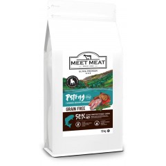 MEET MEAT Grain Free Light - Pstrąg z łososiem, batatami i szparagami