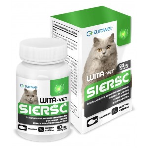 EUROWET Wita-Vet Sierść dla kota 30 tabletek