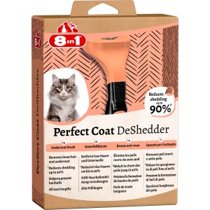 8in1 Perfect Coat DeShedder Cat - narzędzie do wyczesywania podszerstka dla kota