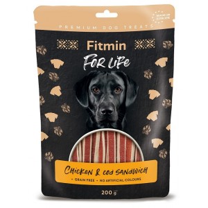 FITMIN Dog For Life Treat Lamb Chips 200g
