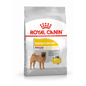 ROYAL CANIN Medium Dermacomfort karma sucha dla psów dorosłych, ras średnich, o wrażliwej skórze, skłonnej do podrażnień