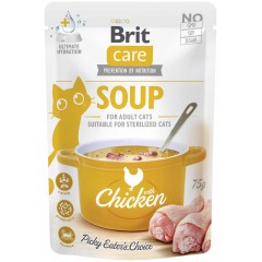 BRIT CARE Cat Soup with Chicken - z kurczakiem 75g