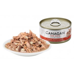CANAGAN Cat Can Tuna with Crab - Tuńczyk z Krabem 75g (puszka)