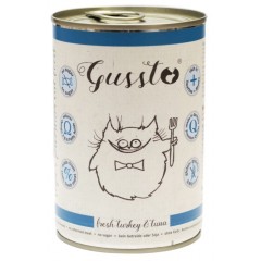 GUSSTO Cat - Fresh Turkey and Tuna (puszka)