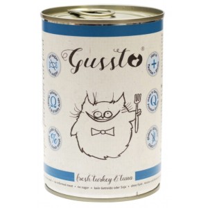 GUSSTO Cat - Fresh Turkey and Tuna (puszka)