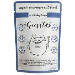 GUSSTO Cat - Fresh Turkey and Tuna 85g (saszetka)