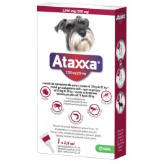 KRKA ATAXXA Roztwór do nakrapiania dla psów 10 - 25 kg (2,5 ml) - 1 pipeta