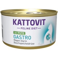 KATTOVIT Feline Diet Gastro Indyk 85g puszka