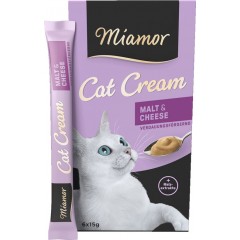 MIAMOR Cat Confect - Malt-Cream pasta z serem 6x 15g