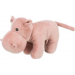 TRIXIE Hipopotam zabawka dla psa plusz z dźwiękiem