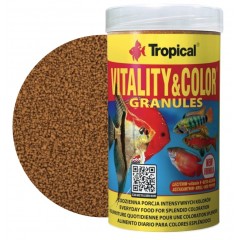 TROPICAL Vitality and Color Granulat - Wybarwiający pokarm dla ryb ozdobnych 100ml