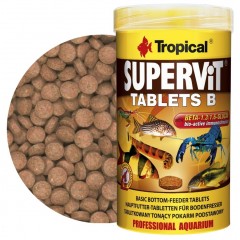 TROPICAL Supervit Tablets B - pokram dla ryb strefy dennej 50ml/36g (200 tab.)
